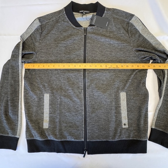Robert Barakett Stanstead Knit Track Jacket Size XXL - Picture 9 of 11